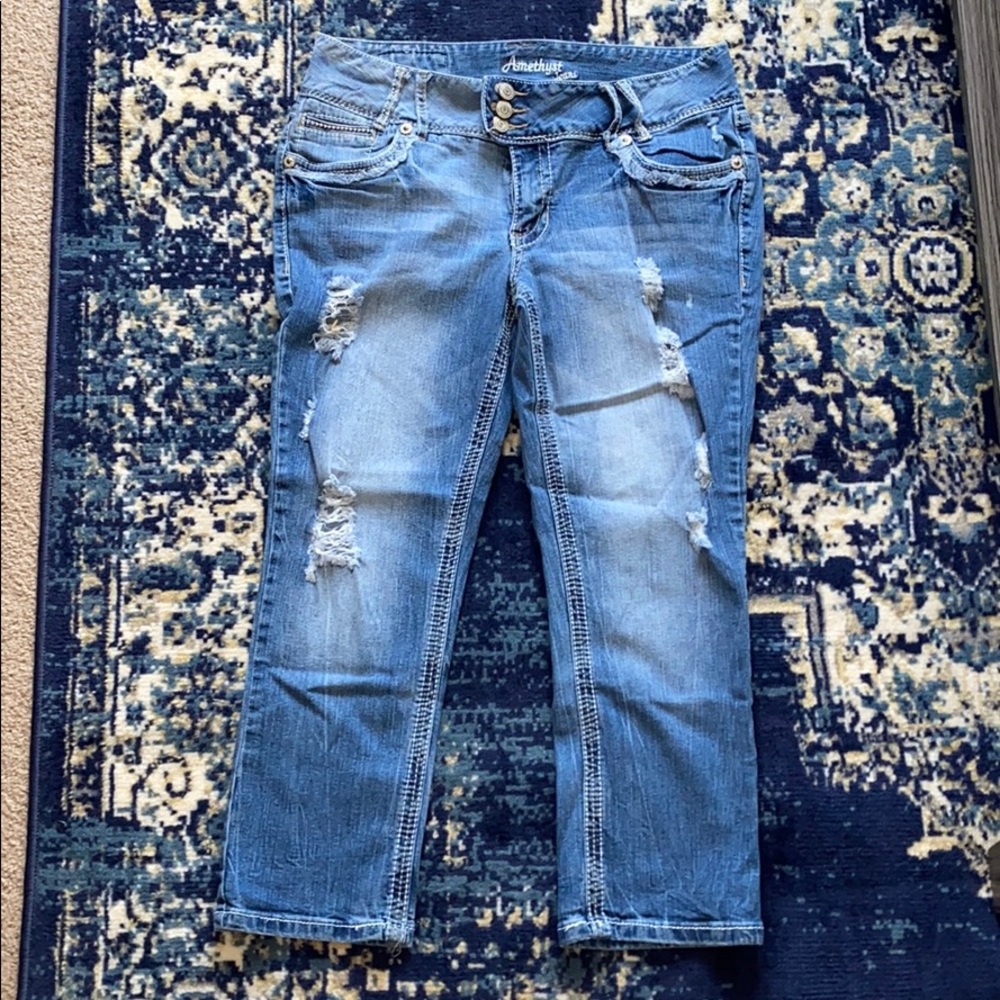 Amethyst Crop Jeans